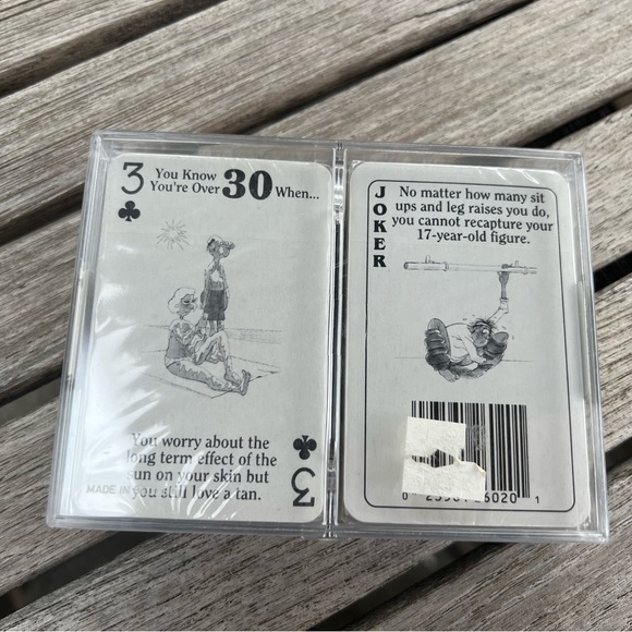 You know you’re over 30 playing cards - Picture 2 of 2